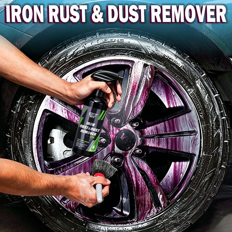 Wheel Cleaner Alloy - น้ำยาล้างคราบเหล็กบนสีรถยนต์ น้ำยาทำความสะอาดล้อแม็ก ปกป้องล้อและเบรก ขจัดคราบฝุ่นเหล็ก คราบสนิม น้ำยาทำความสะอาดล้อแม็ก