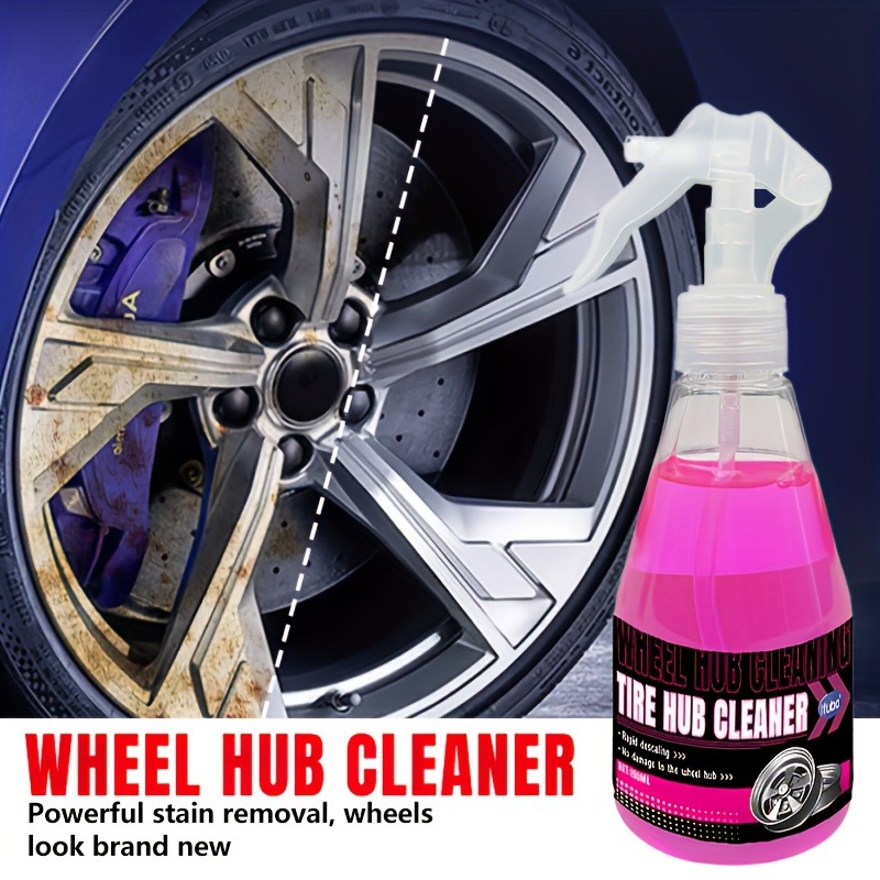 Wheel Cleaner Alloy - น้ำยาทำความสะอาดล้อ - น้ำยาขจัดคราบออกซิเดชันสำหรับยางและล้อแม็กซ์อะลูมิเนียม, น้ำยาฟื้นฟูดุมล้อรถจักรยานยนต์