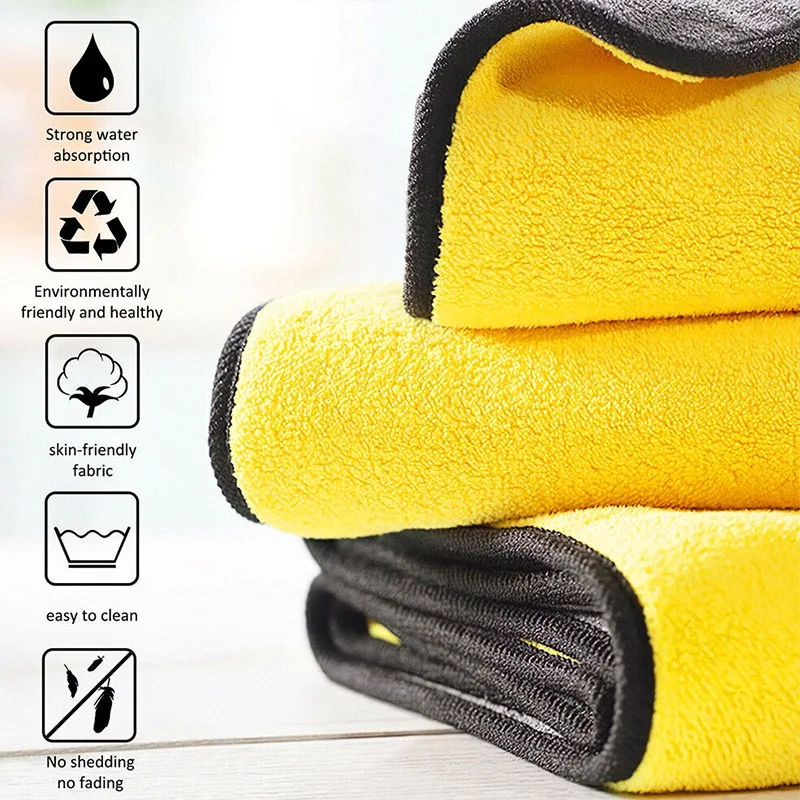 10/1 ชิ้นผ้าขนหนูทําความสะอาดไ - Microfiber Towel Detailing บทวิจารณ์และราคา
