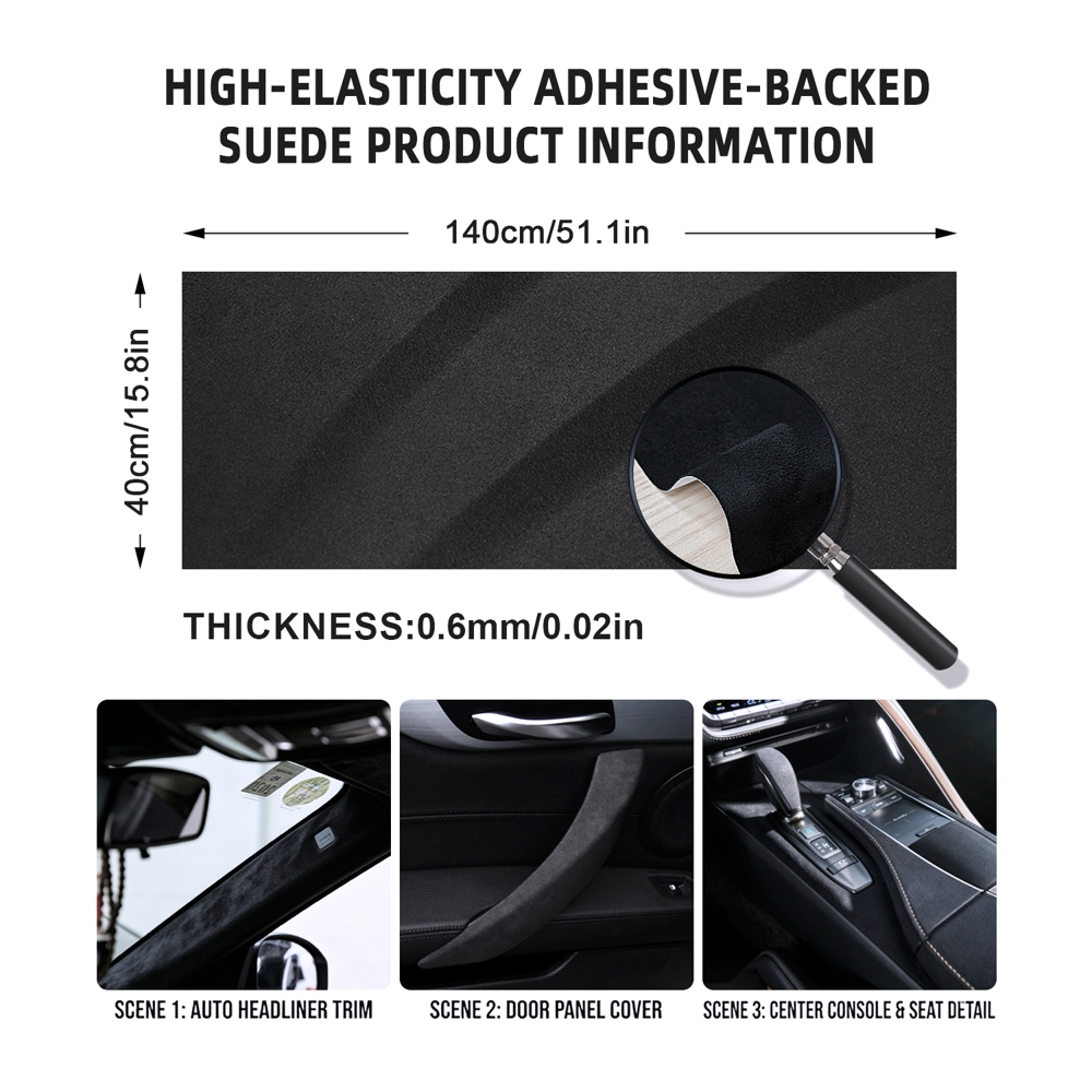 ผ้าหนังกลับยืดหยุ่นสูงขนาด 40× - Leather Cleaner Interior บทวิจารณ์และราคา