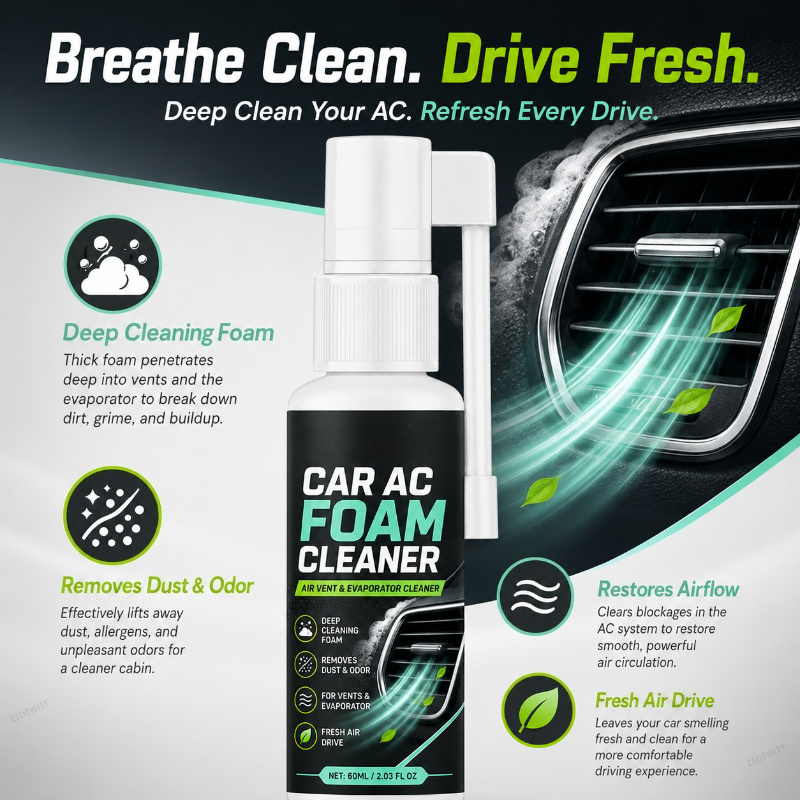 สเปรย์ทำความสะอาดเครื่องปรับอา - Odor Eliminator Car บทวิจารณ์และราคา